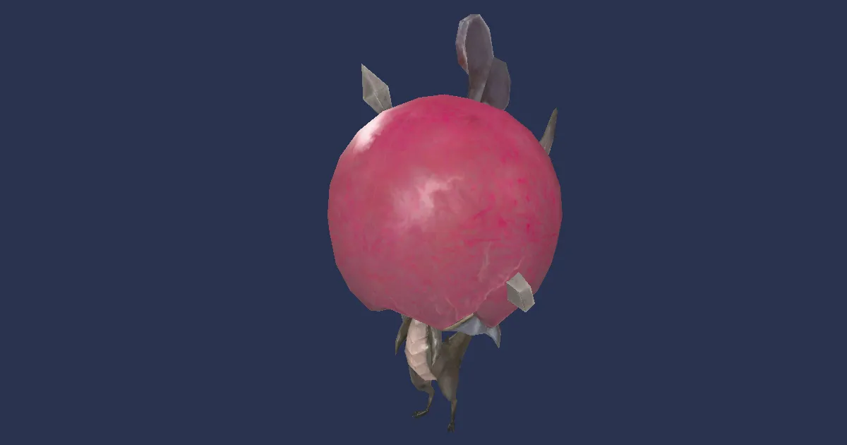 Wind-up Bahamut in 3D