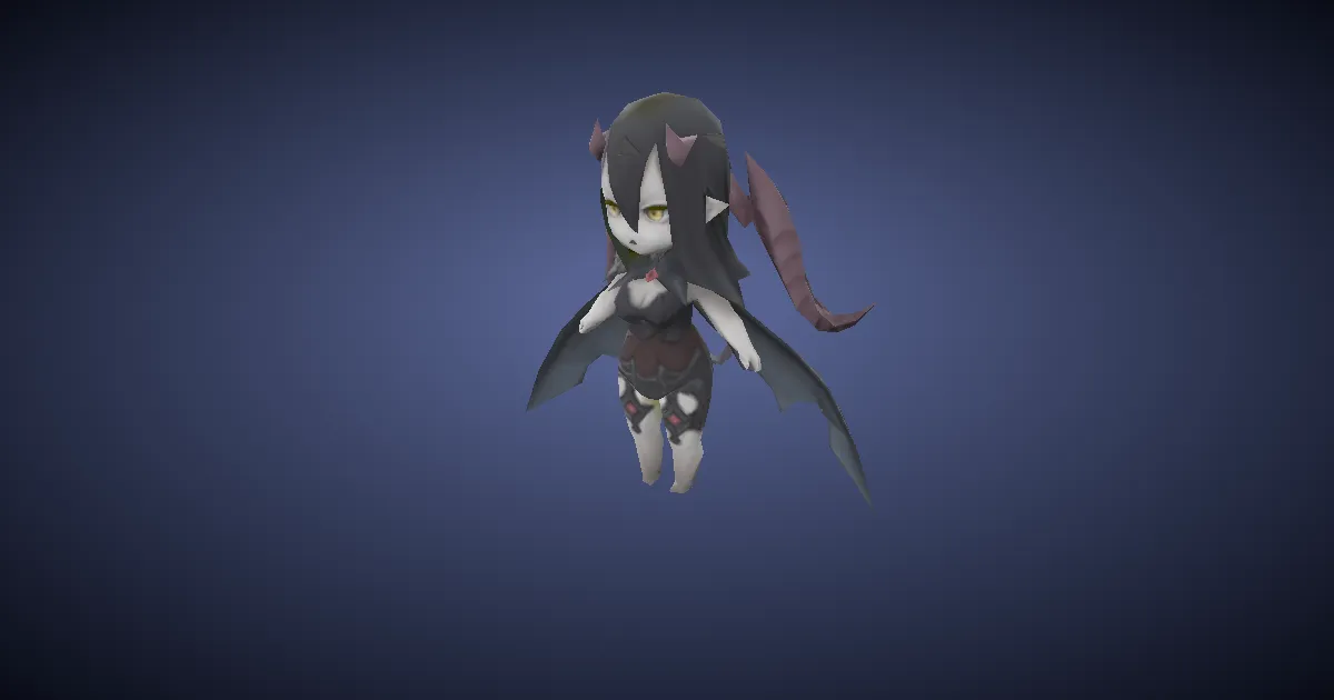 Sukkubus-Puppe in 3D