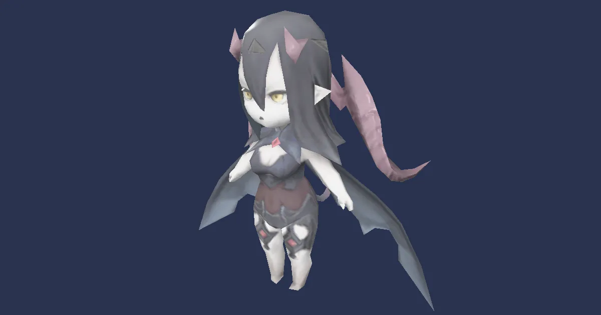 Wind-up succubus in 3D