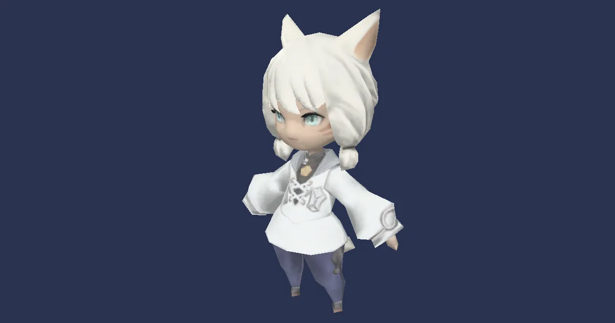 Wind-up Y'shtola in 3D