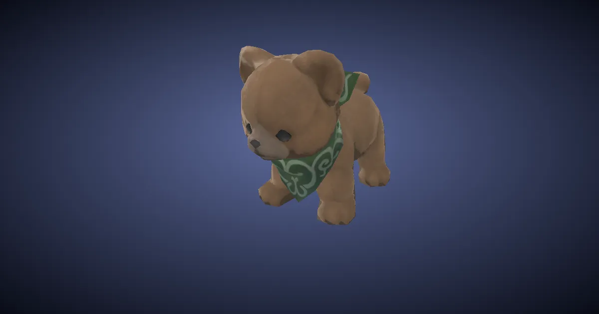 Nana bear in 3D
