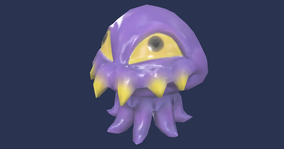 Wind-up Ultros in 3D