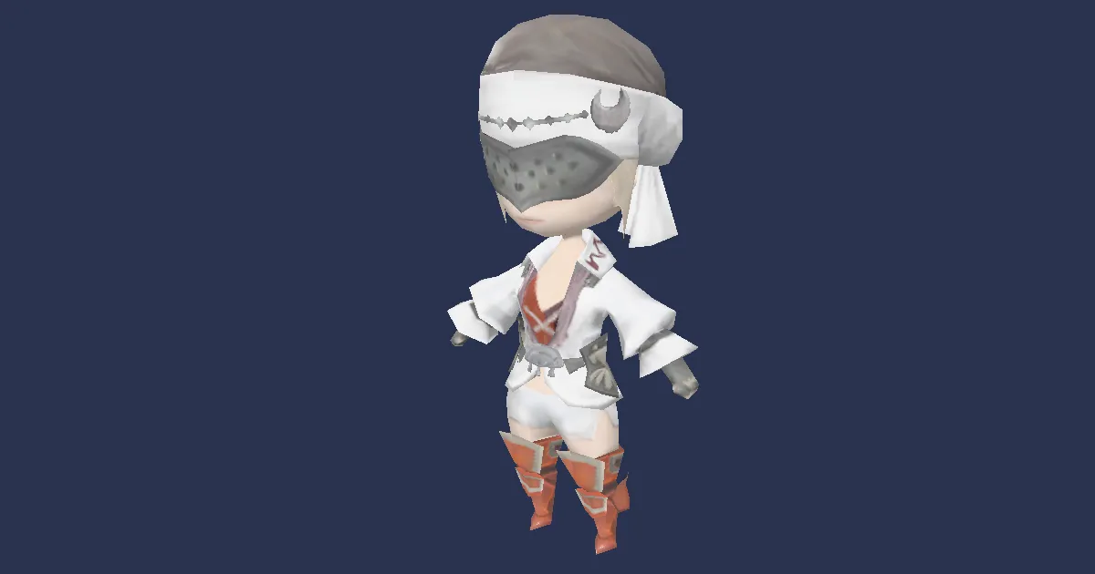 Wind-up Yda in 3D