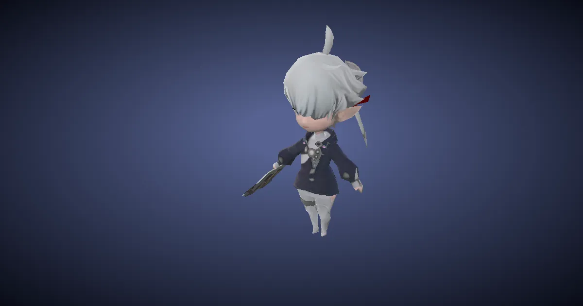 Wind-up Alisaie in 3D