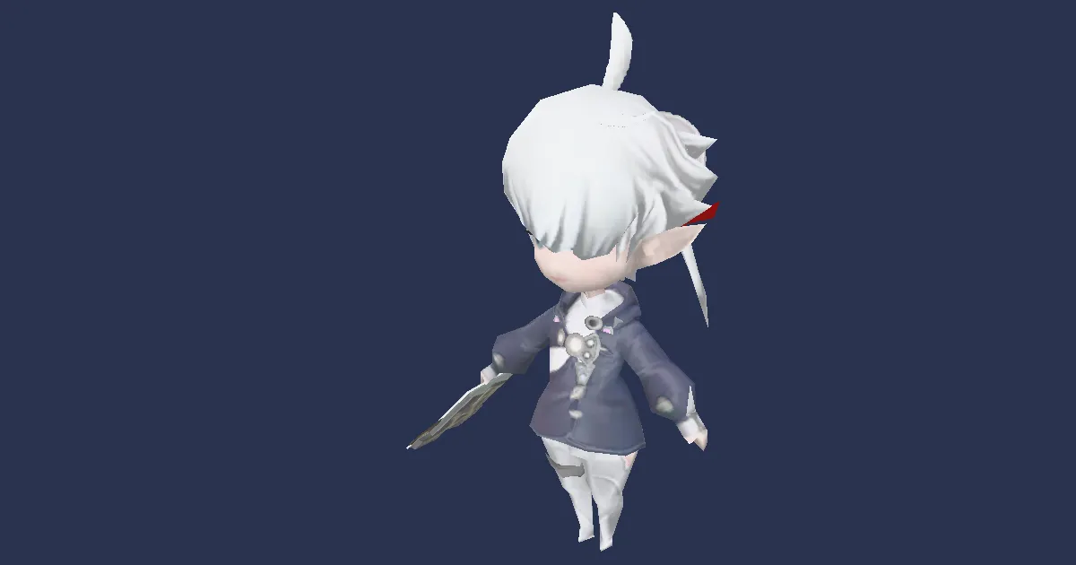 Wind-up Alisaie in 3D