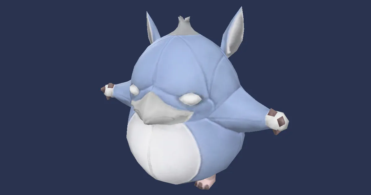 Wind-up Gundu warrior in 3D