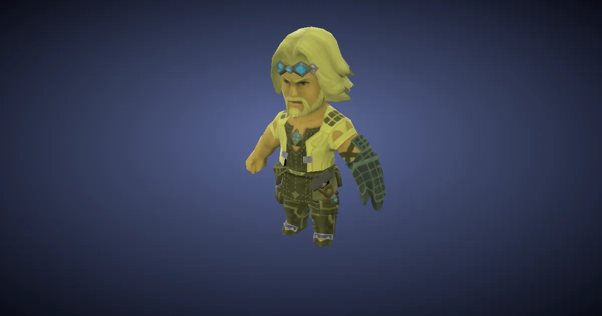 Cid-Puppe in 3D