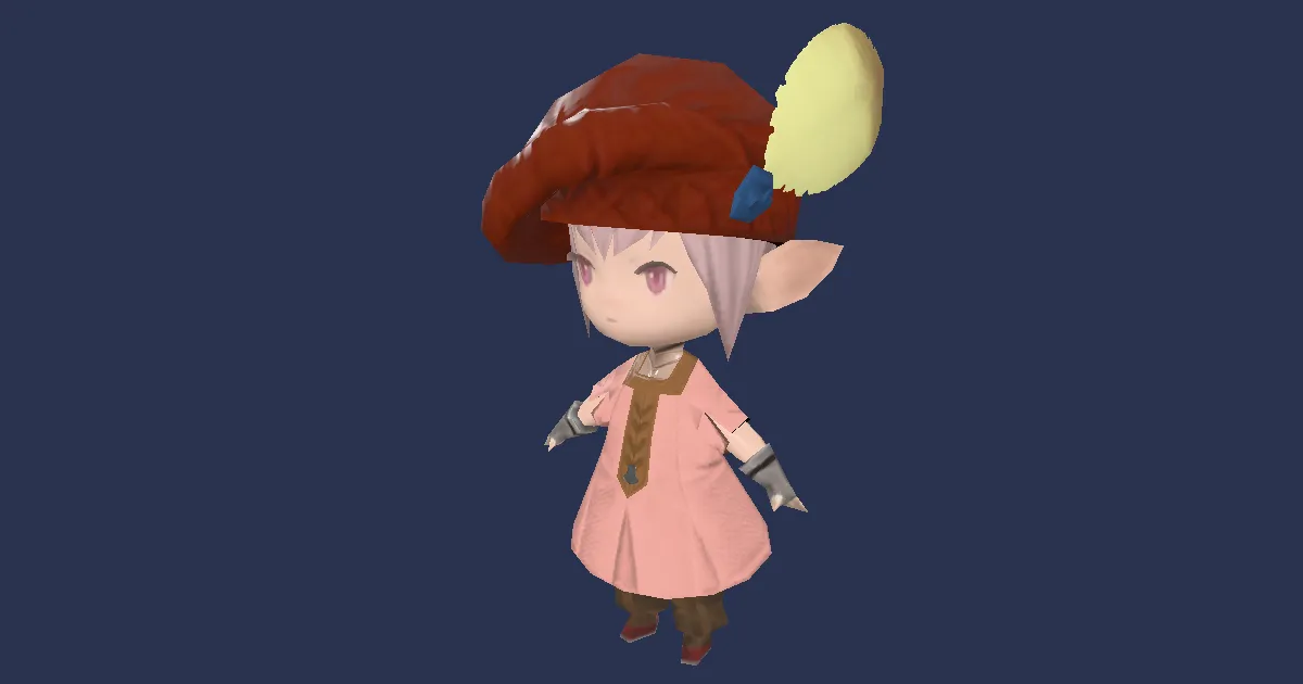 Tataru-Puppe in 3D