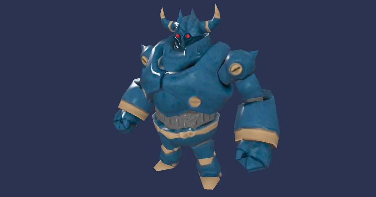 Iron dwarf in 3D