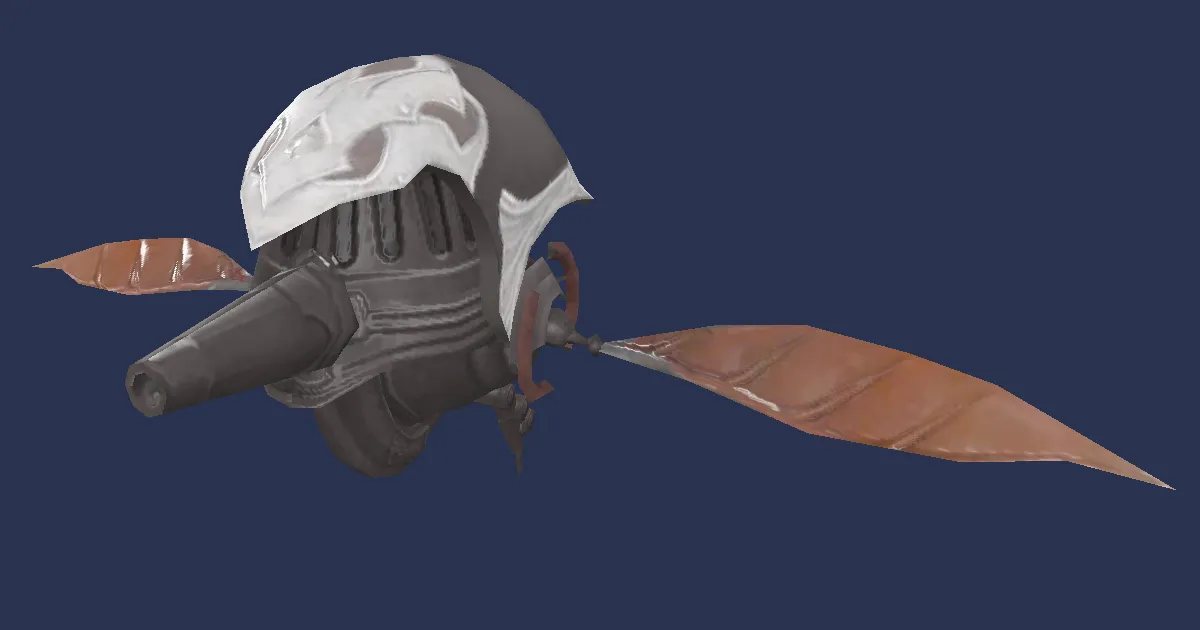 Model magitek bit in 3D
