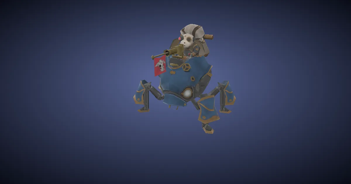 Dampf-Stampfer in 3D