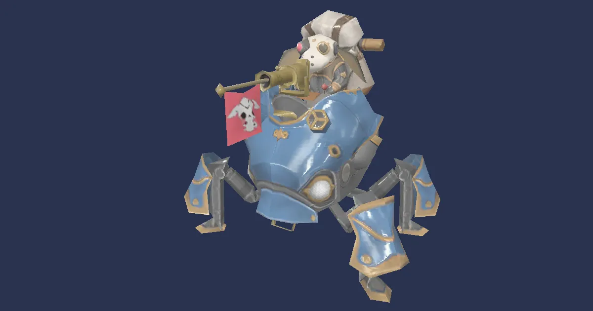 Dampf-Stampfer in 3D