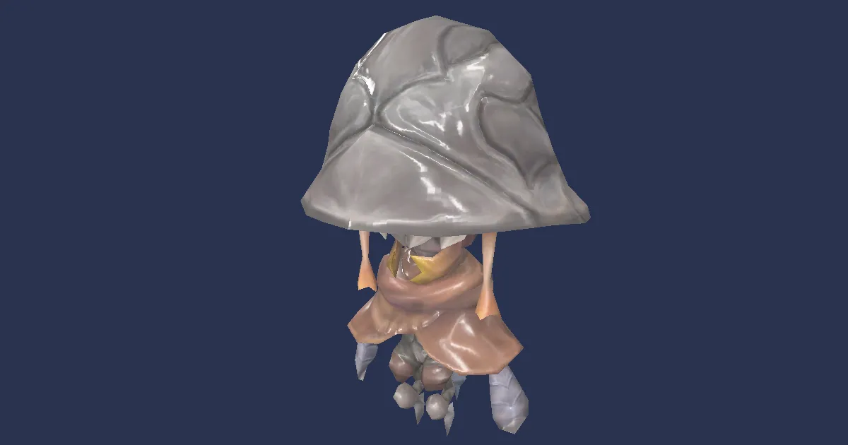 Wind-up Gnath in 3D