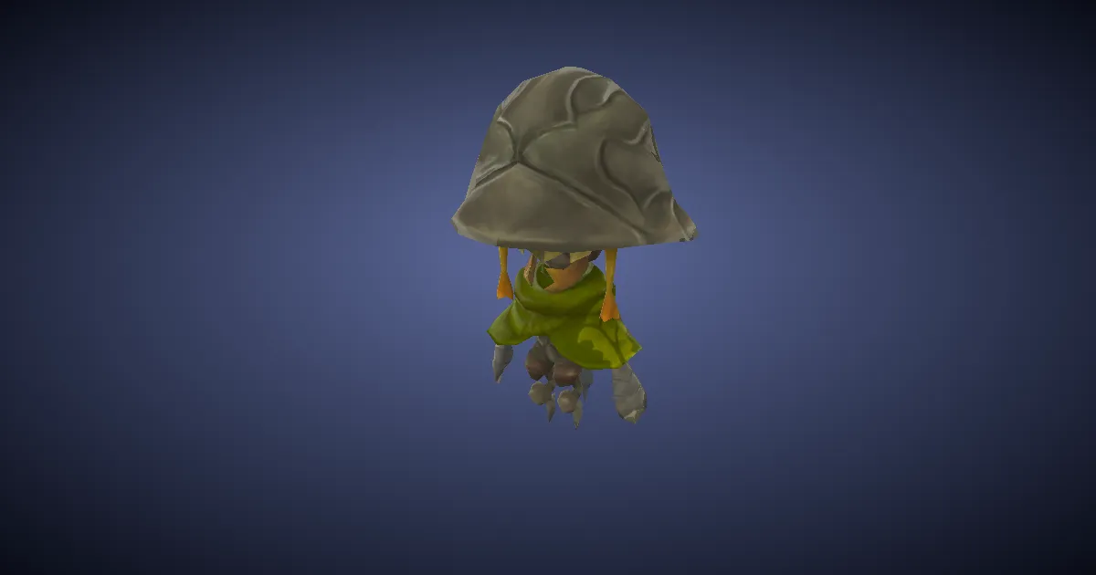 Poupée vathe en 3D