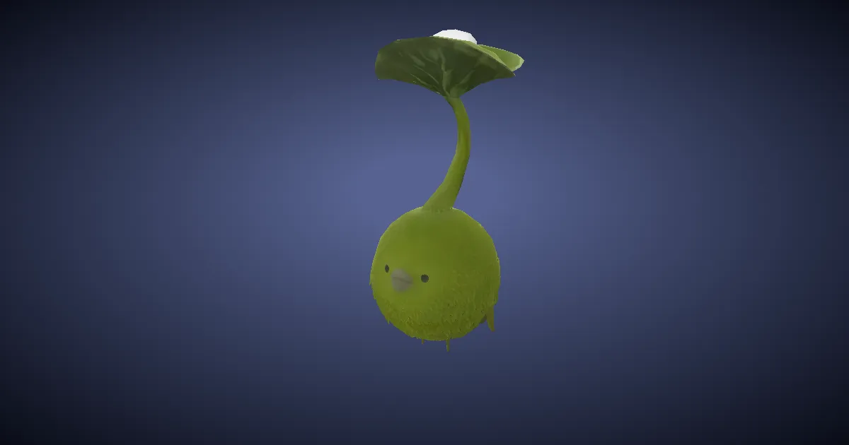 Korpokkur kid in 3D
