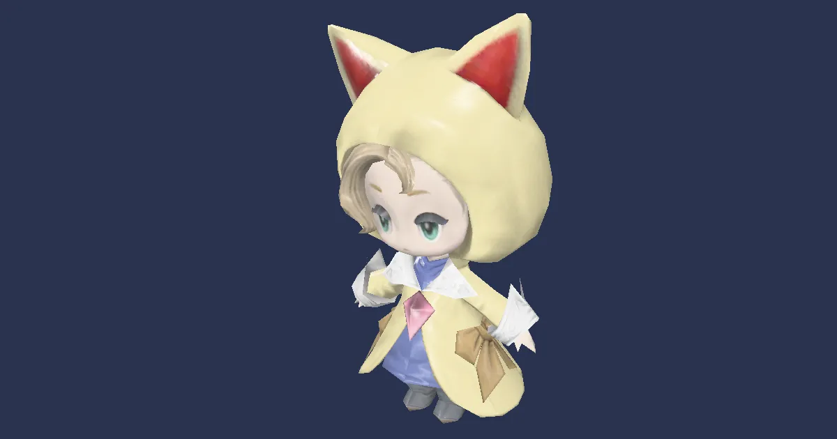 Krile-Puppe in 3D