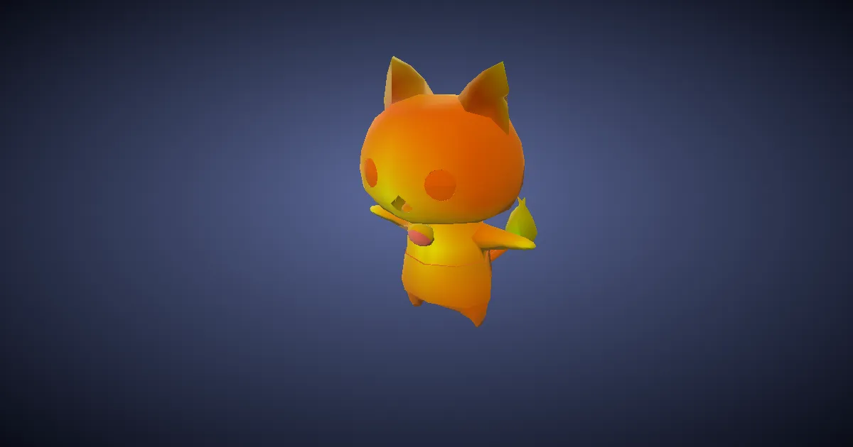 Jibanyan en 3D