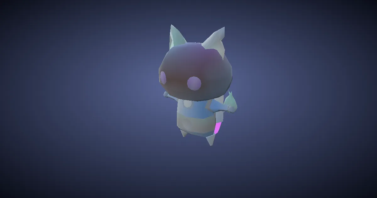 Robonyan F-type in 3D