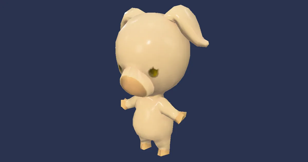 Piggy in 3D