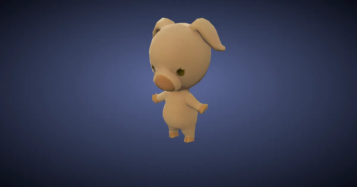 Piggy in 3D