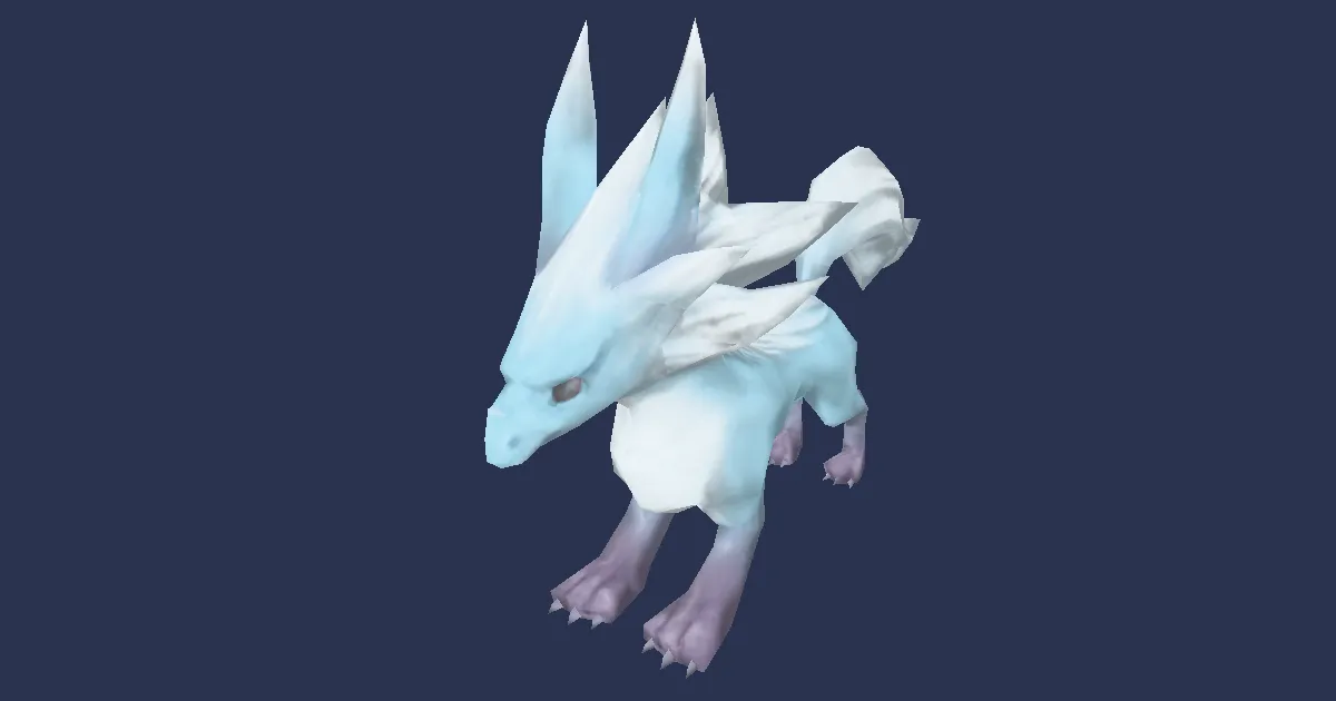 Fenrir pup in 3D