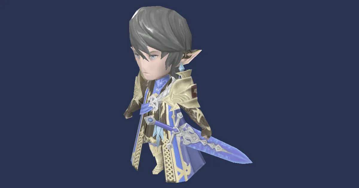 Wind-up Aymeric in 3D