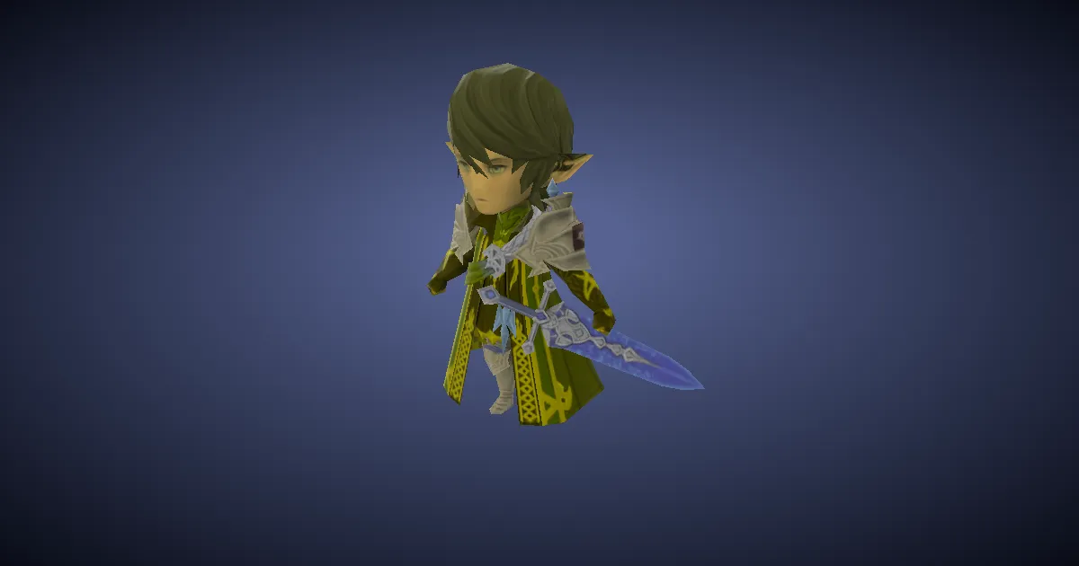 Aymeric-Puppe in 3D