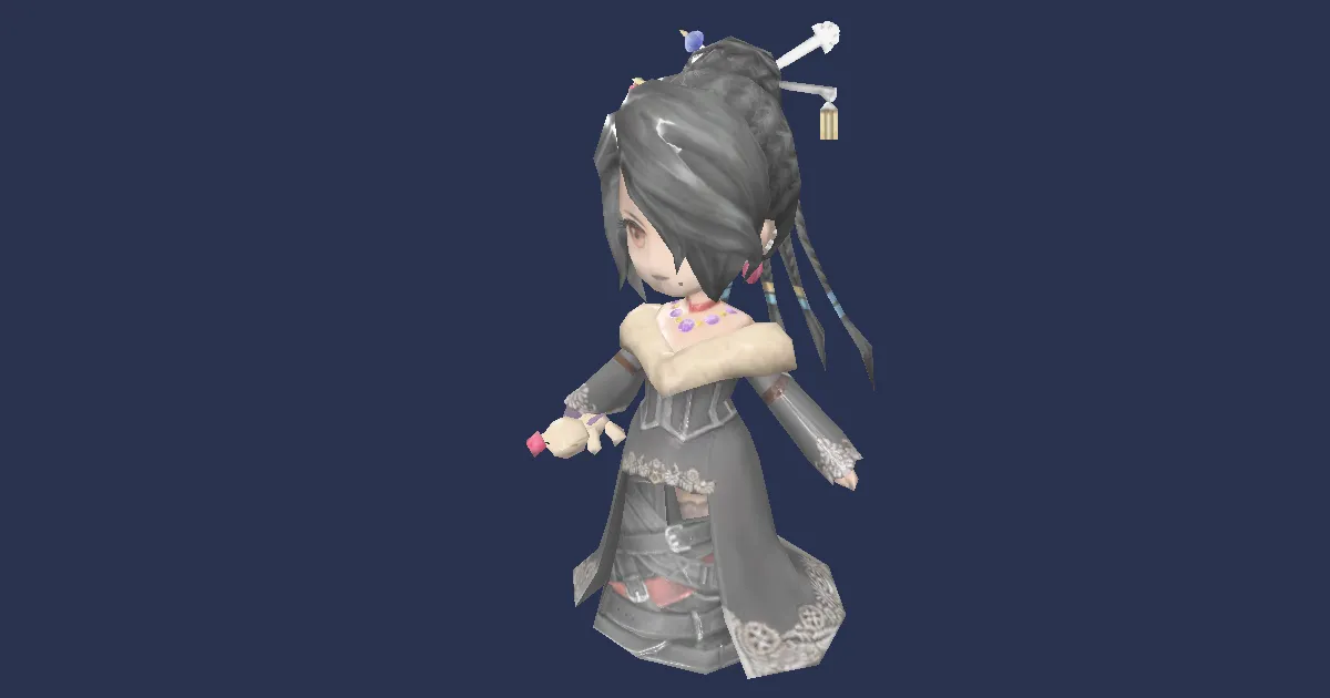 Wind-up Lulu in 3D
