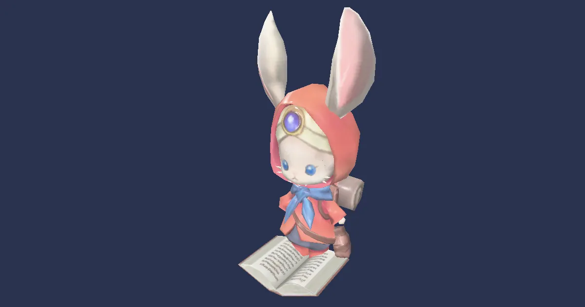 Namingway-Puppe in 3D