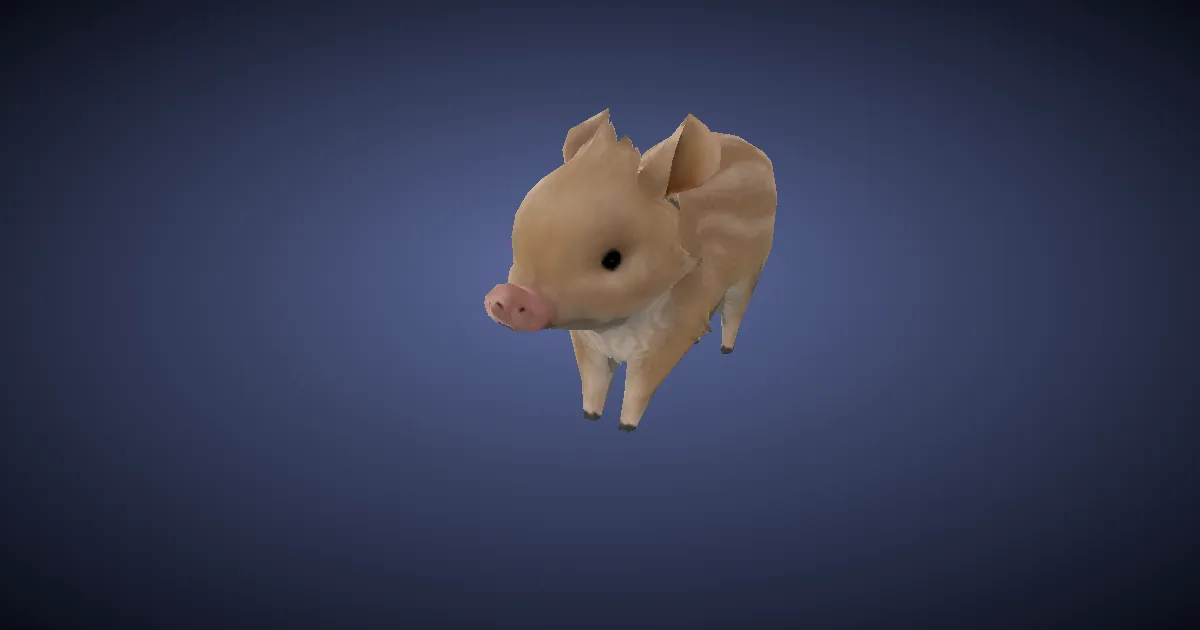 Frischling in 3D