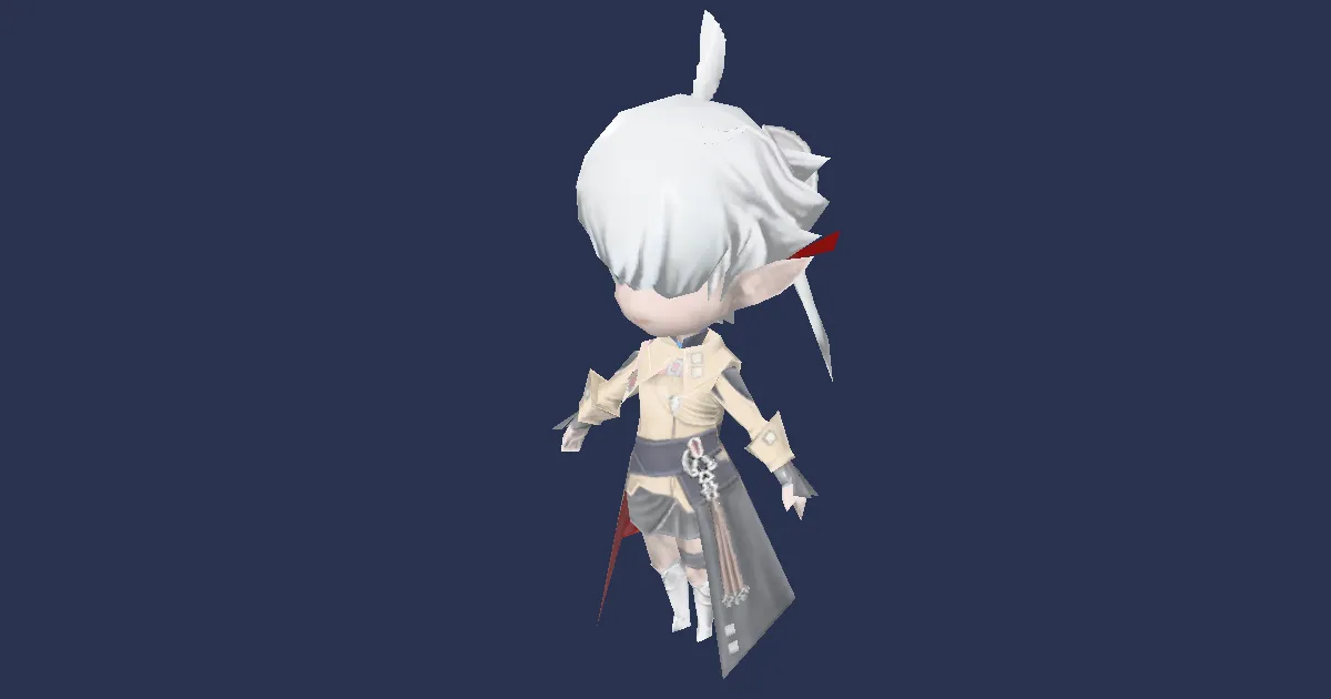 Nouvelle Alisaie miniature en 3D