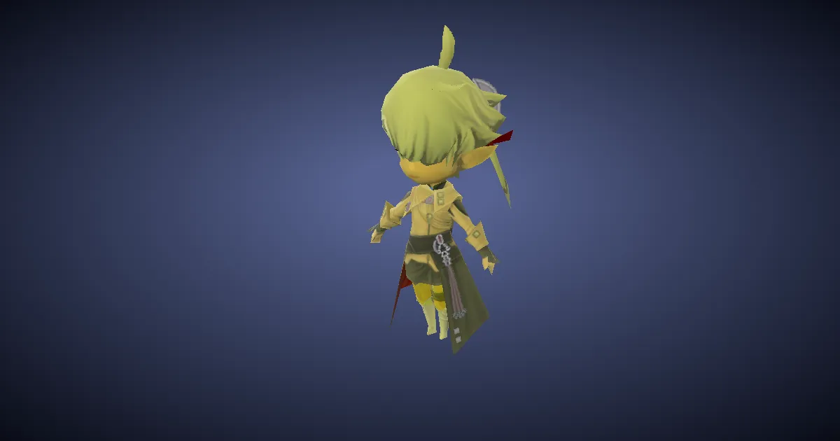 Dress-up Alisaie in 3D