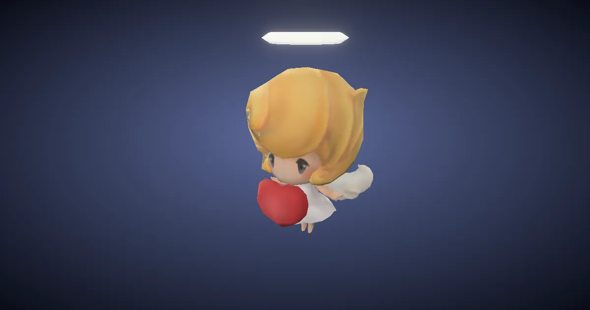 Angel of mercy in 3D