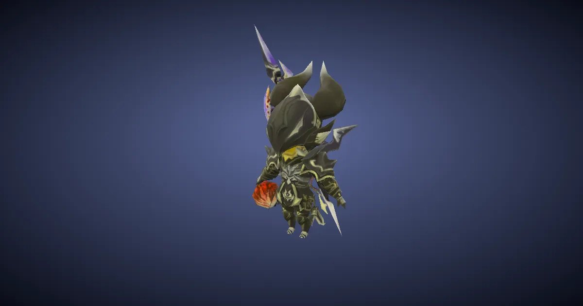 Estinien miniature en 3D