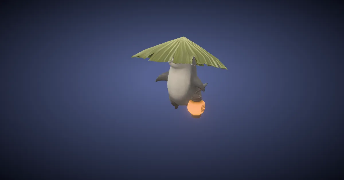 Loutre choute en 3D