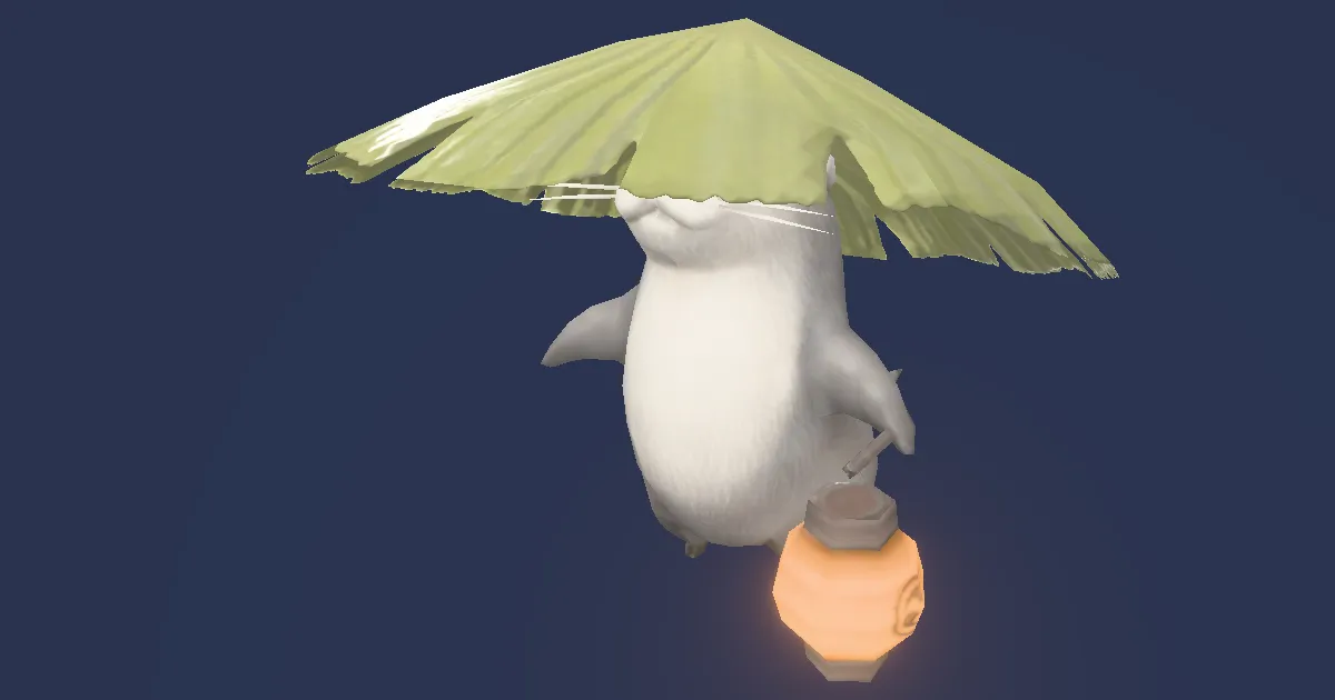 Loutre choute en 3D