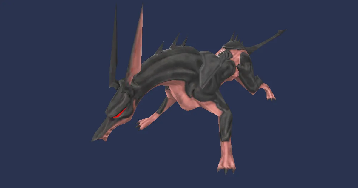Höllenhundwelpe in 3D