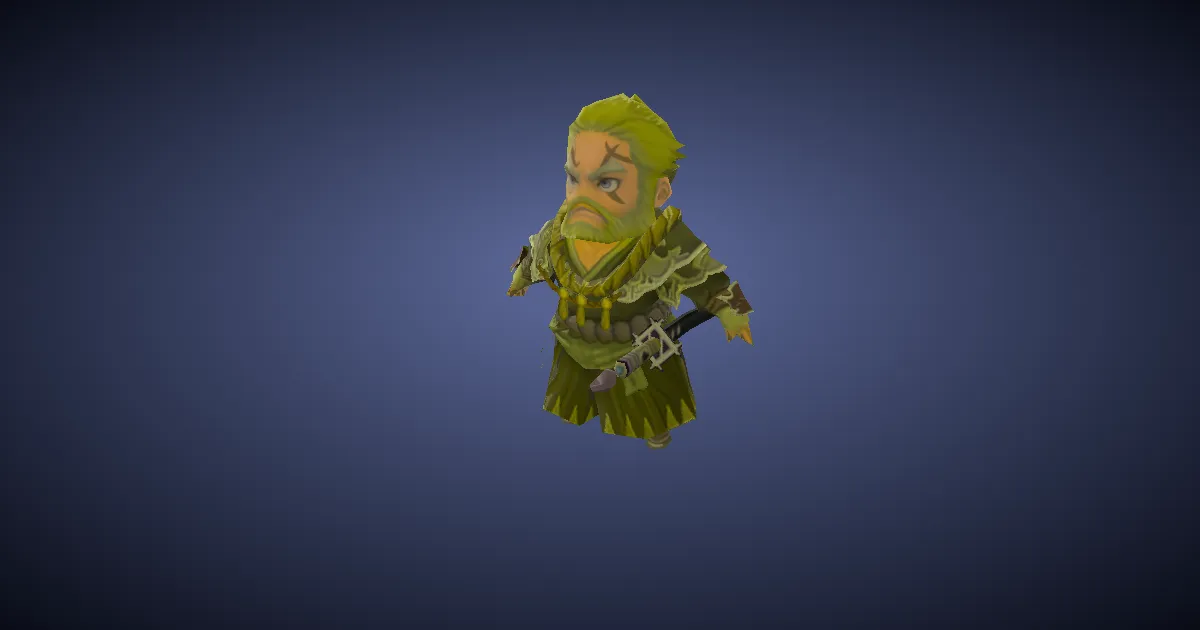 Gosetsu miniature en 3D