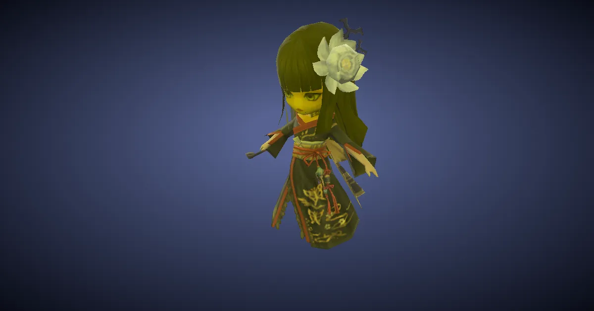 Wind-up Yotsuyu in 3D