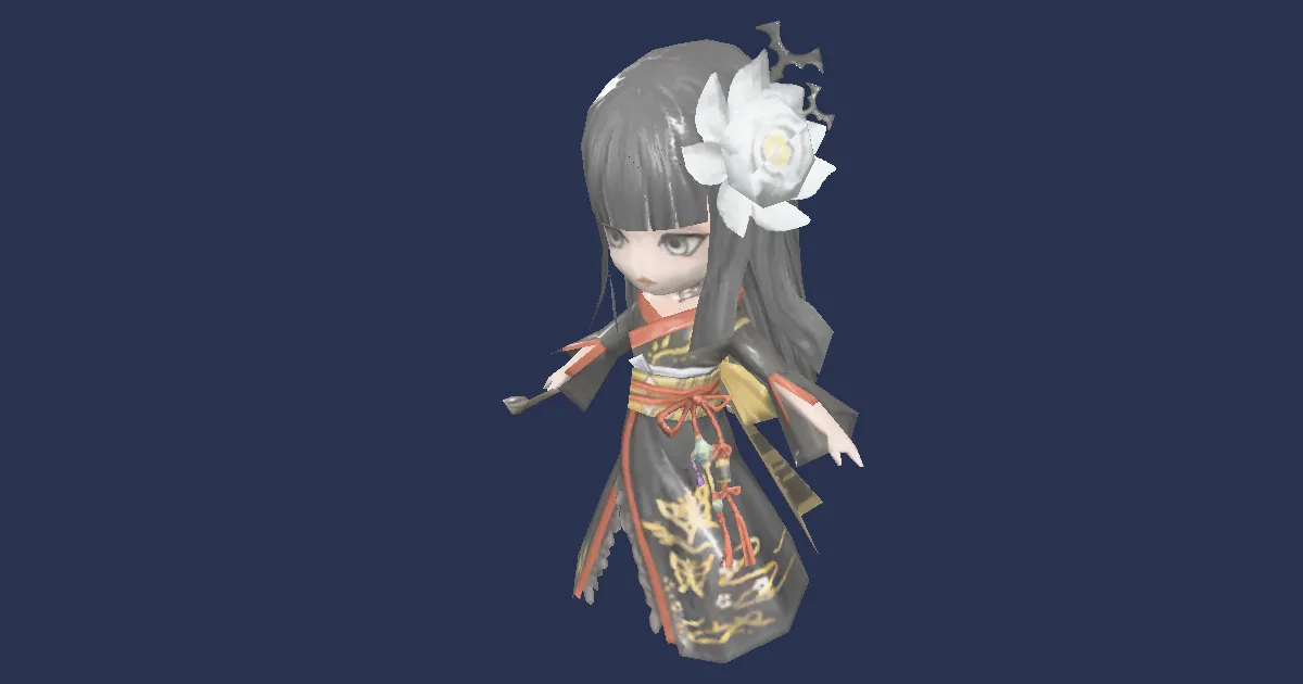 Wind-up Yotsuyu in 3D