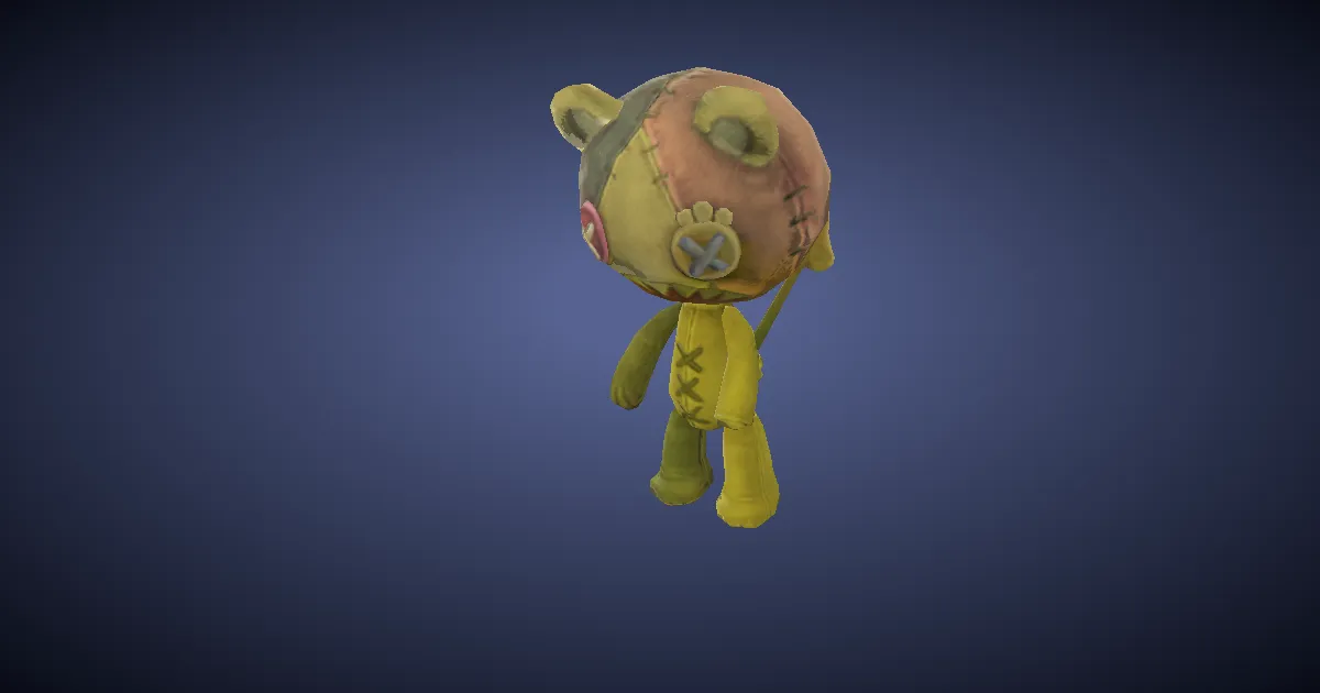 Wind-up chimera in 3D