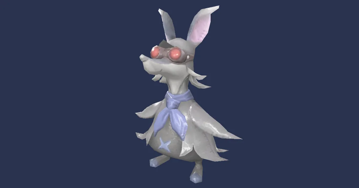 Wind-up meateater in 3D