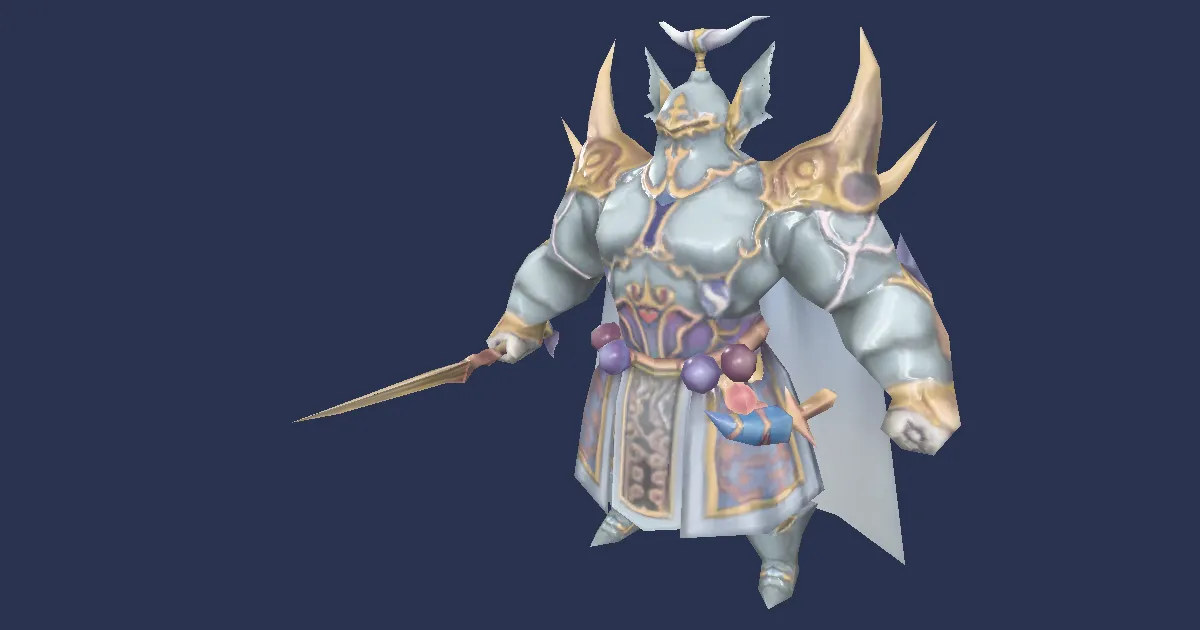 Wind-up Exdeath in 3D