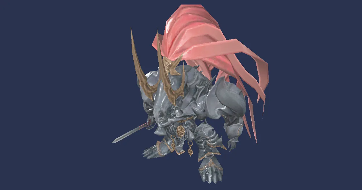 Wind-up Susano in 3D