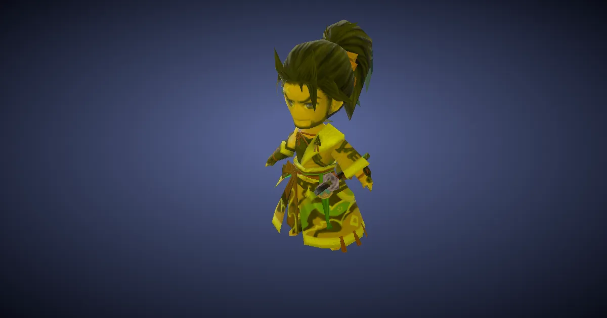 Wind-up Hien in 3D