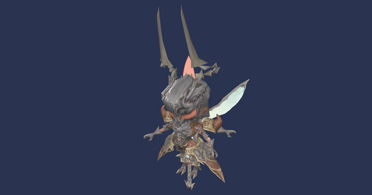 Wind-up Ravana in 3D