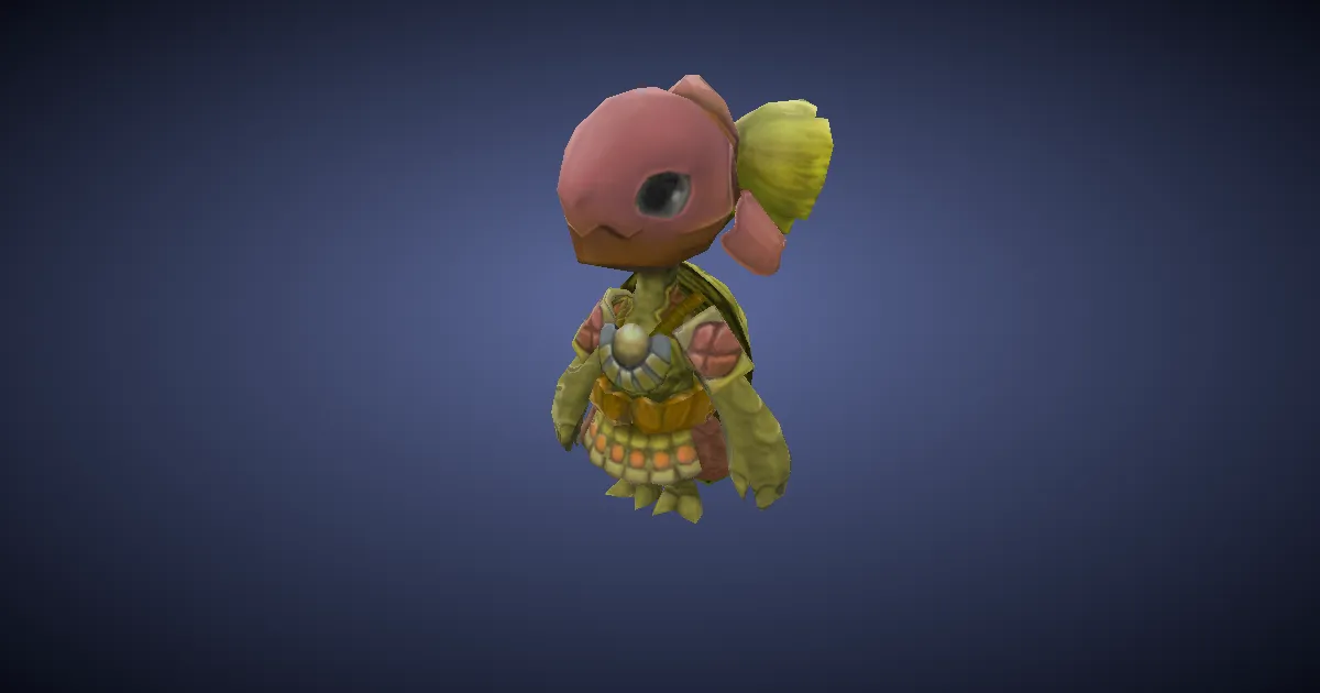 Wind-up Redback in 3D