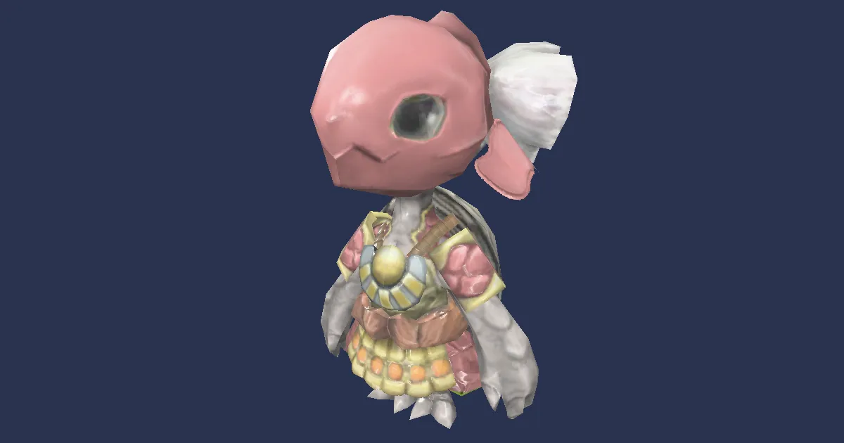 Wind-up Redback in 3D