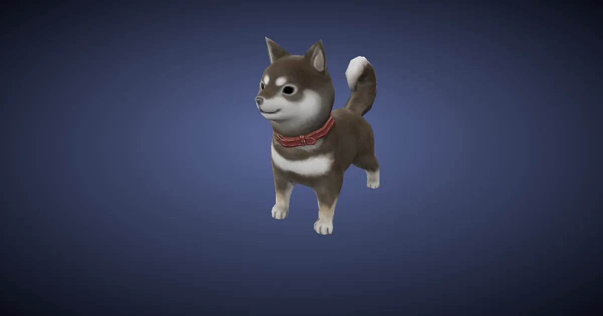 Black hayate in 3D