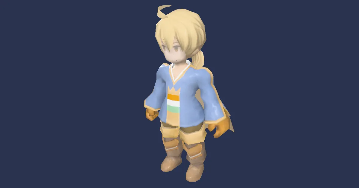 Wind-up Ramza in 3D